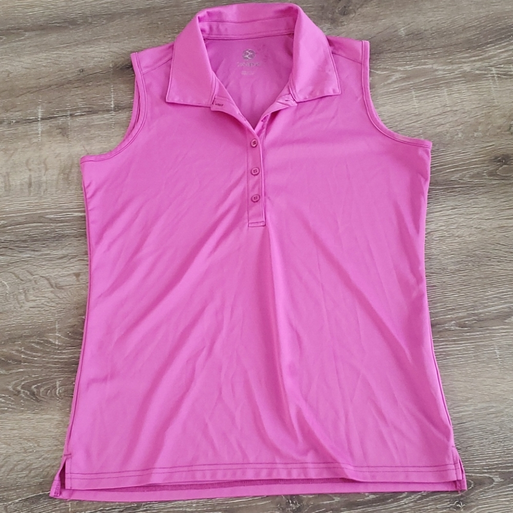 IXSPA Sleeveless Golf Athletic Polo Top